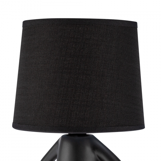 Настольная лампа декоративная Rexant Человечек цвет черный