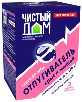 Отпугиватель крыс и мышей Чистый дом 06-192 пластик