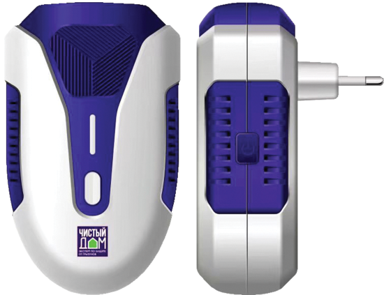 Отпугиватель крыс и мышей Чистый дом 06-192 пластик