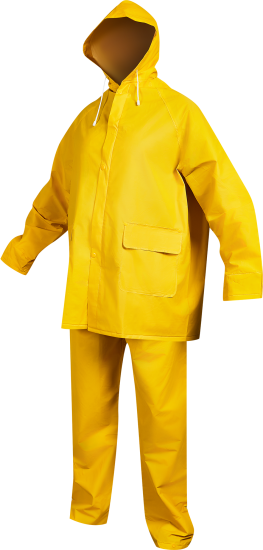 Костюм влагозащитный Delta Plus EN304 размер XXL цвет желтый