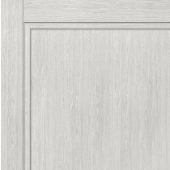 Дверь межкомнатная глухая с замком и петлями в комплекте Пронто 60x200 см ПВХ цвет светлый древесная структура