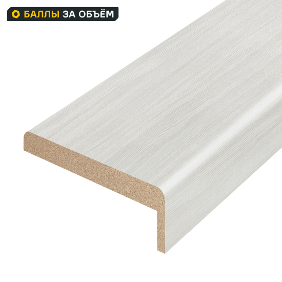 Комплект наличников телескопических 2150xx70x25 мм ПВХ цвет лиственница белая (5 шт.)