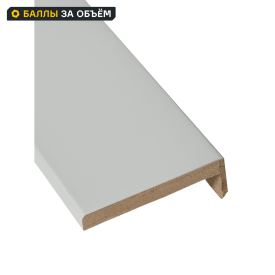 Комплект наличников телескопических Пронто 2150x70x42 мм HardFlex цвет серый жемчуг (5 шт.)