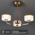 Люстра потолочная светодиодная Lumion Ledio Venice 6579/40CL 16 м² нейтральный белый свет цвет золотой