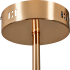 Люстра потолочная светодиодная Lumion Ledio Venice 6579/40CL 16 м² нейтральный белый свет цвет золотой