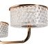 Люстра потолочная светодиодная Lumion Ledio Venice 6579/40CL 16 м² нейтральный белый свет цвет золотой