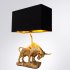 Настольная лампа Arte Lamp Iklil цвет черно-золотой