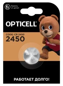 Батарейка Opticell Specialty алкалиновая CR2450 1 шт.