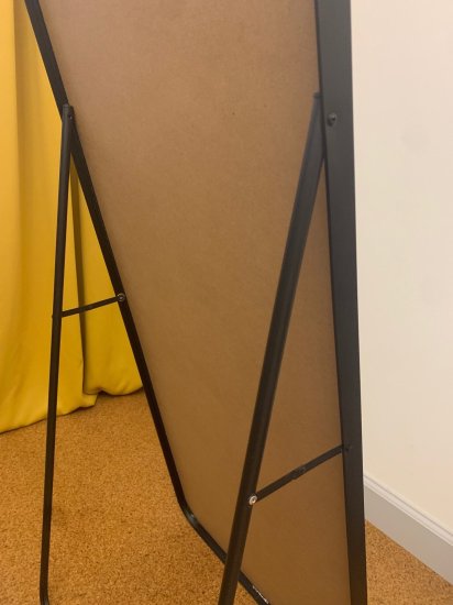 Зеркало декоративное A+T Home Decor арочное 50x160 см металл цвет черный