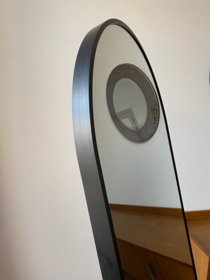 Зеркало декоративное A+T Home Decor арочное 50x160 см металл цвет черный