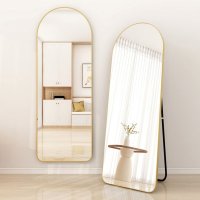 Зеркало декоративное A+T Home Decor арочное 50x160 см металл цвет золотистый