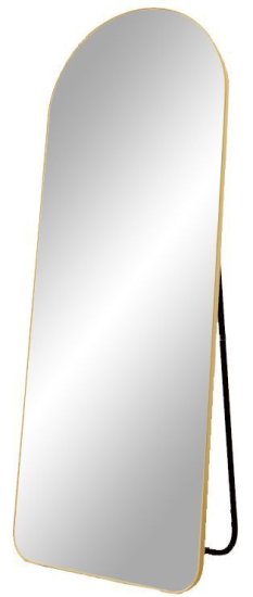 Зеркало декоративное A+T Home Decor арочное 50x160 см металл цвет золотистый