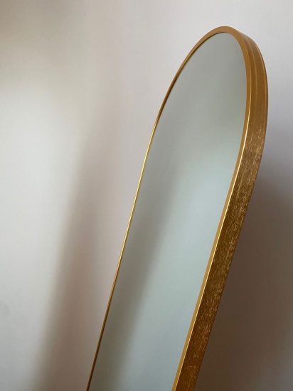 Зеркало декоративное A+T Home Decor арочное 50x160 см металл цвет золотистый