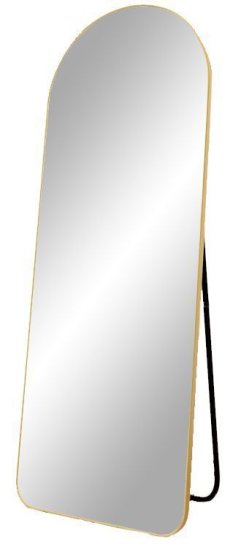 Зеркало декоративное A+T Home Decor арочное 50x160 см металл цвет золотистый