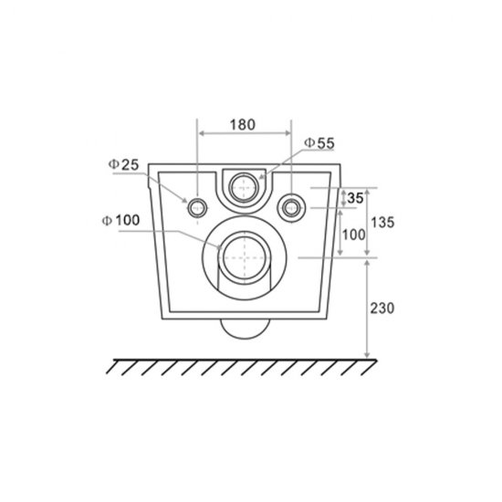 Комплект инсталляции TECE с унитазом Spring S с кнопкой черной и сиденьем дюропласт микролифт быстросъем (K955204WCS\K401204WCS)