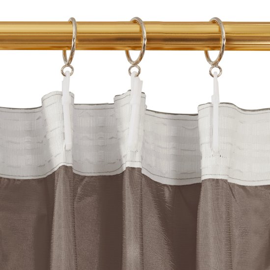 ЛЦ Штора на ленте Tegal 140x260 см цвет серо-коричневый Fos 3