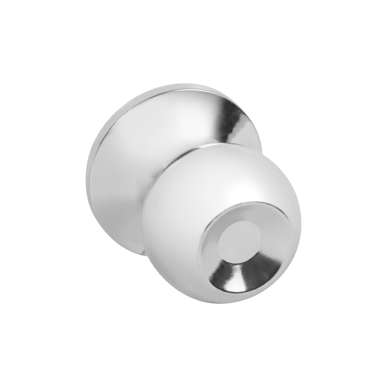 Ручка-кноб без запирания цвет хром