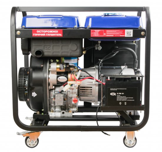 Генератор дизельный Спец SD-6500E4, 5.5 кВт