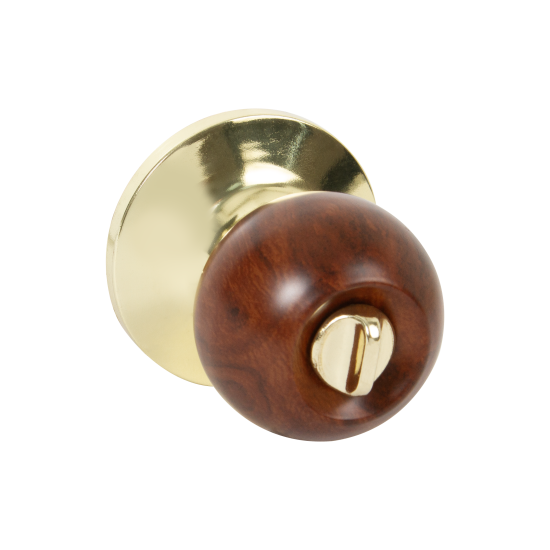 Ручка-кноб фиксатор цвет дерево