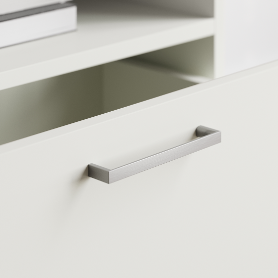 Тумба прикроватная 49.8x48.4x33.3 см ЛДСП цвет белый лед