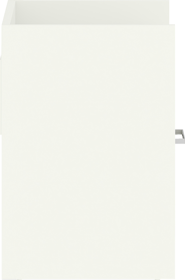 Тумба прикроватная 49.8x48.4x33.3 см ЛДСП цвет белый лед