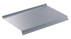 Отлив 200x2000 мм цвет темно-серый