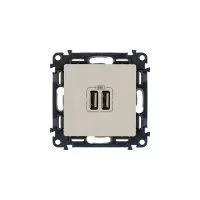 Двойная USB розетка Legrand Valena Life