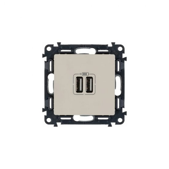 Двойная USB розетка Legrand Valena Life