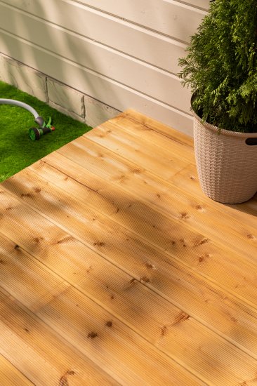 Террасная доска двухсторонняя 28x140x1500 мм импрегнированная вельвет 0.21 м²