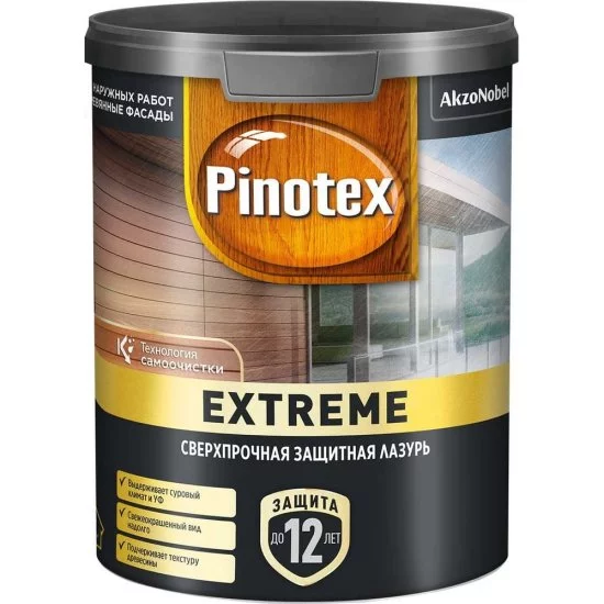 Лазурь для дерева Pinotex Extreme
