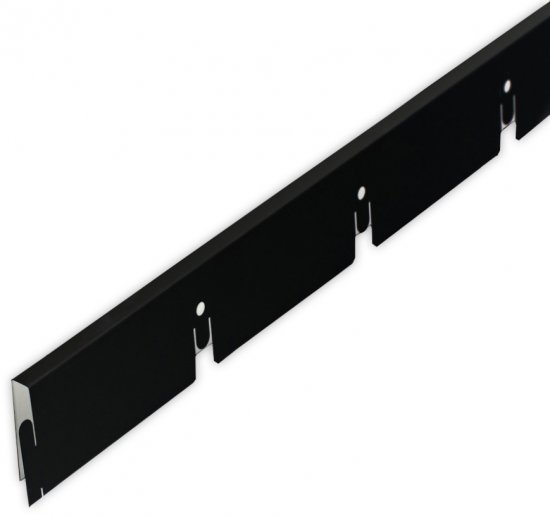 Комплект грильято 100x100x40 мм 2.4 м черный