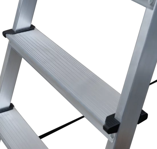 Стремянка алюминиевая Standers 8 ступеней, максимальная нагрузка 150 кг