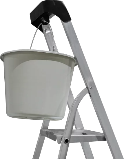 Стремянка алюминиевая Standers 8 ступеней, максимальная нагрузка 150 кг