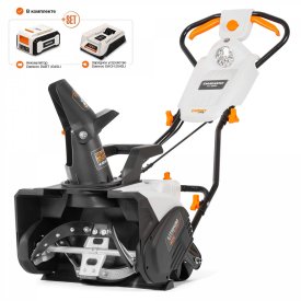 Снегоуборщик аккумуляторный DAEWOO Бесщёточный DAST 5040Li 46 см 40 В 1x4 Ач АКБ и ЗУ в комплекте