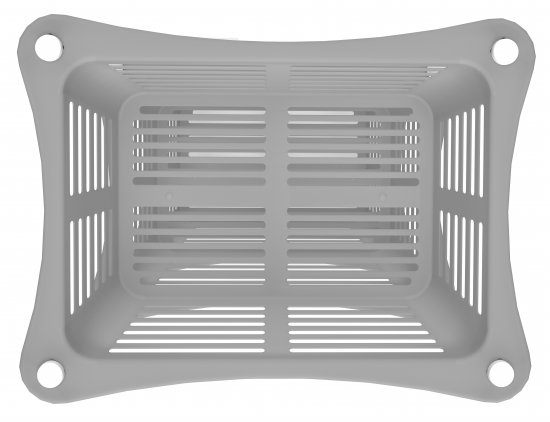 Стеллаж для ванной Berossi Relax 40.14x30.14x67.95 см цвет дымчато-серый