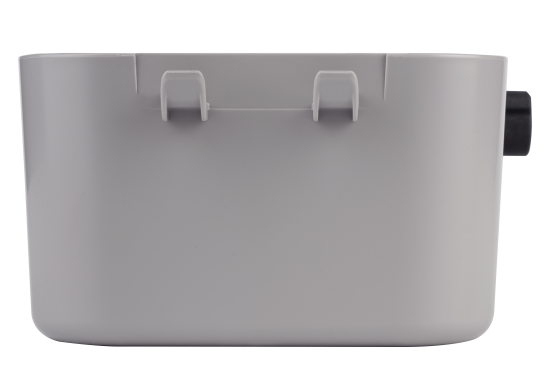 Полочка для душевой штанги Berossi Kniva цвет дымчато-серый