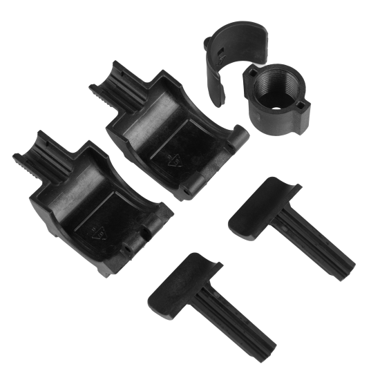 Полочка для душевой штанги Berossi Kniva цвет дымчато-серый