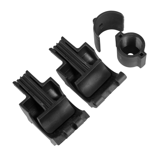 Полочка для душевой штанги Berossi Kniva цвет дымчато-серый