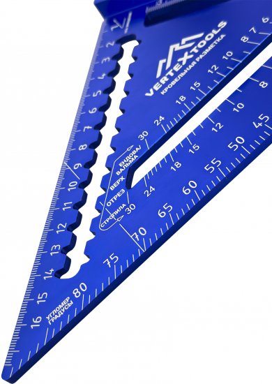 Угольник кровельный универсальный 5в1 Vertextools 3046-13, 180 мм