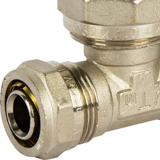 Тройник переходной Valtec 26x32x26 мм латунь VTM.331