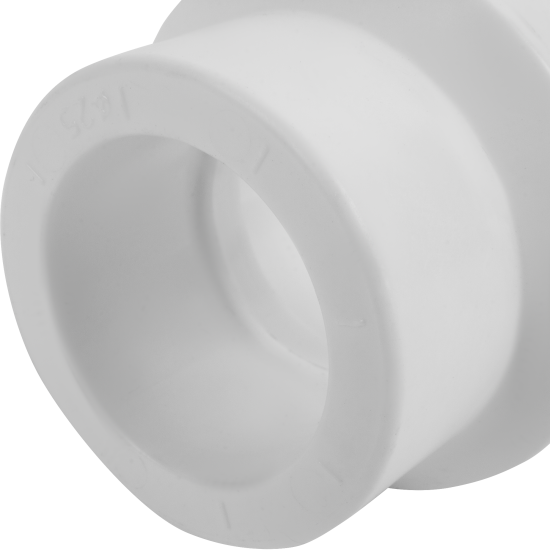 Муфта переходная Политэк 32x25 мм полипропилен