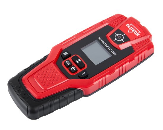 Детектор скрытой проводки и металла Elitech СП100Л