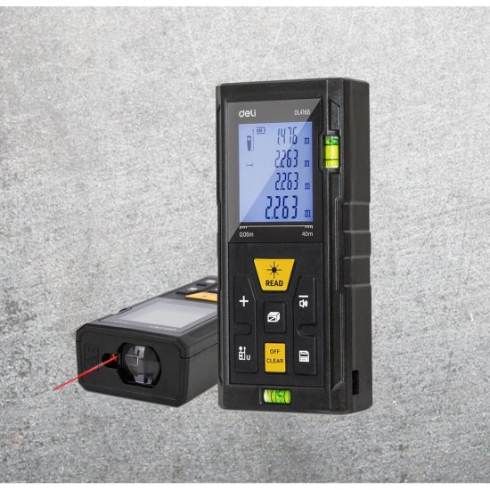 Лазерный дальномер DELI DL4168