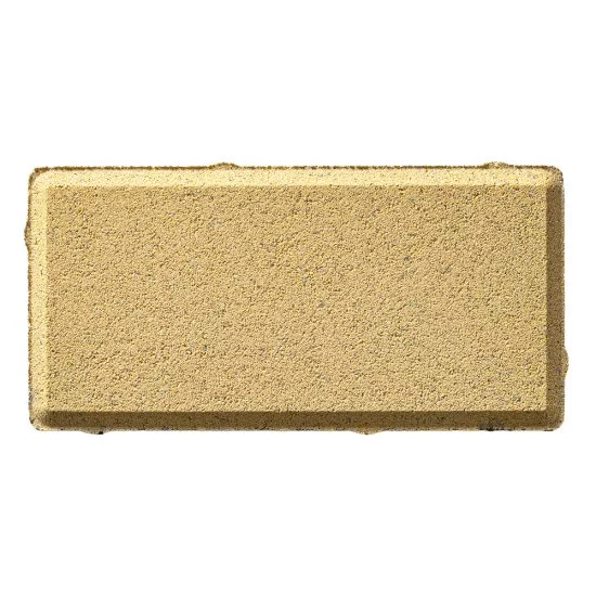 Плитка тротуарная BRAER прямоугольник 200x100 мм цвет Песочный толщина 60 мм