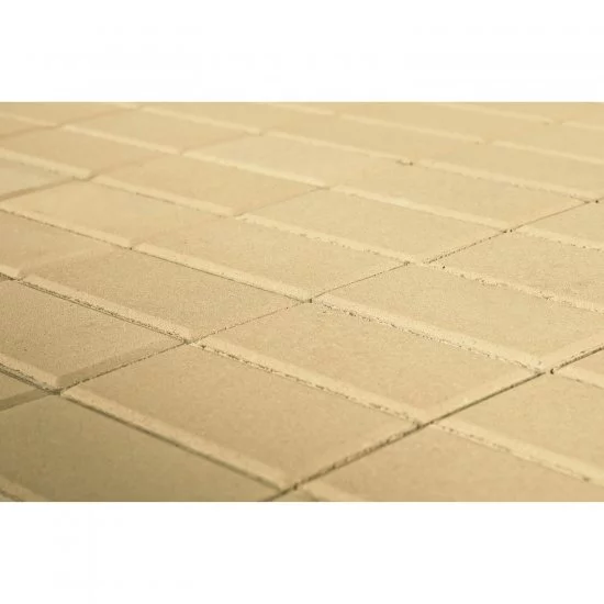 Плитка тротуарная BRAER прямоугольник 200x100 мм цвет Песочный толщина 60 мм