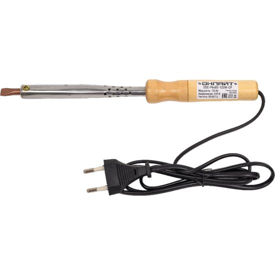 Паяльник ОНЛАЙТ ose-pes05-120w-cp