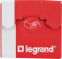 Диммер поворотно-нажимной универсальный LED - Legrand Etika - 300Вт без нейтрали - алюминий
