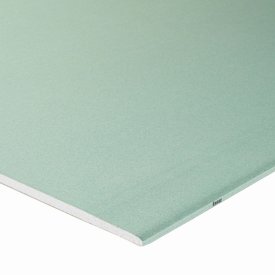 Гипсокартон влагостойкий 10 мм Knauf 1500x1200 мм 1.8 м²
