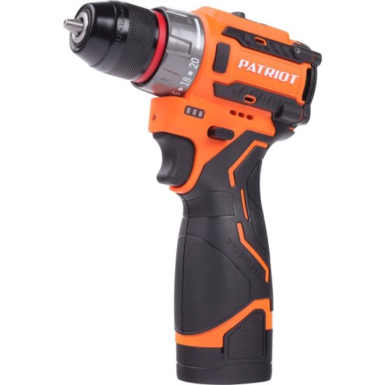 Аккумуляторная дрель шуруповерт Patriot BR 467