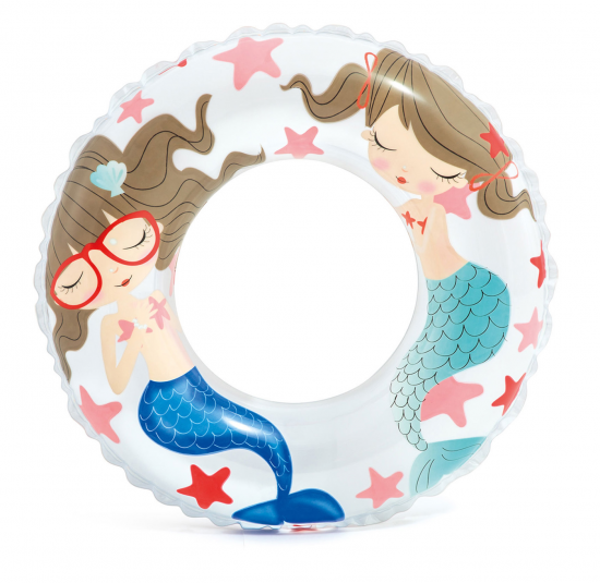 Круг для плавания ø61 см прозрачный